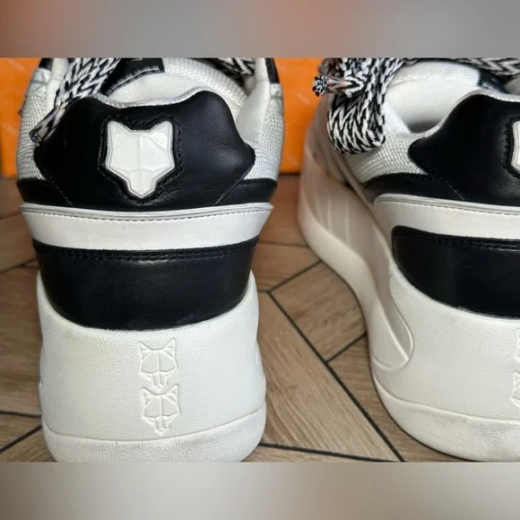 Original Naked Wolfe Black and White Unisex Sneakers - Picture 8 of 17